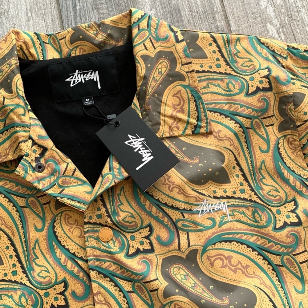 ๐ฅ๐ฅSTUSSY - COACH PAISLEY JACKET๐ฅ๐ฅ - Picture 7 of 7